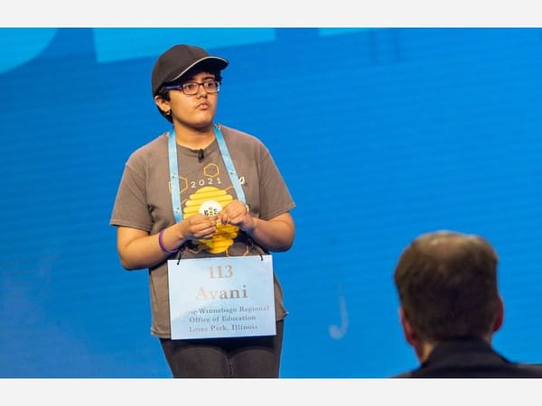 Roscoe's Avani Joshi ties for 7th place in National Spelling Bee