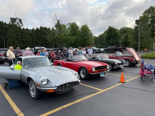 Car & Bike Show features classic cars, games, live music, maintenance tips, and lunch