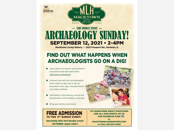 Macktown Archaeology Sunday