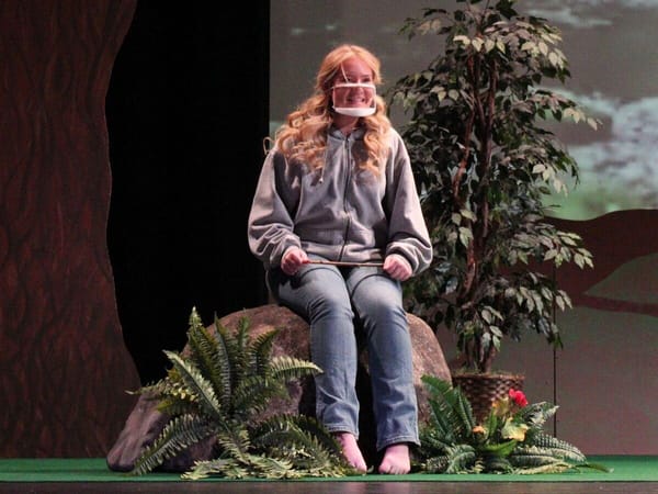 Hononegah Theater goes back to the beginning with The Diary of Adam and Eve by Mark Twain