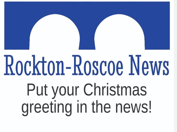 How to put your Christmas greeting in Rockton-Roscoe News