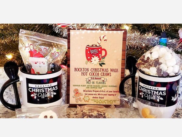 Rockton Christmas Walk 4th Annual Hot Cocoa Crawl: live again and tasty as always