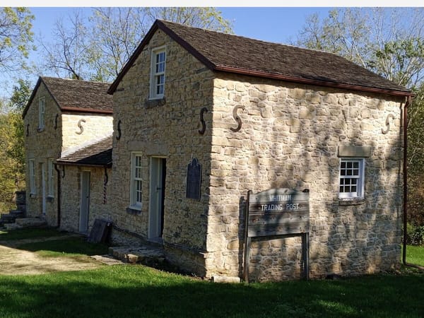 Christmas at Whitman's Store: as the early settlers might have celebrated it
