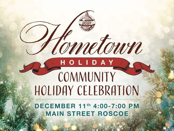 Roscoe brings back its Hometown Holiday Community Celebration on Dec. 11