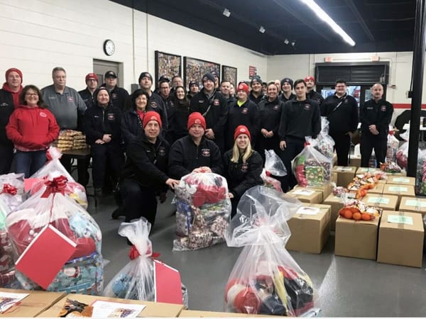 Harlem-Roscoe Fire District demonstrate the real spirit of Christmas
