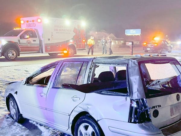 Three traffic accidents on Saturday night