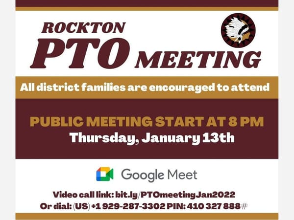 Rockton PTO Meeting