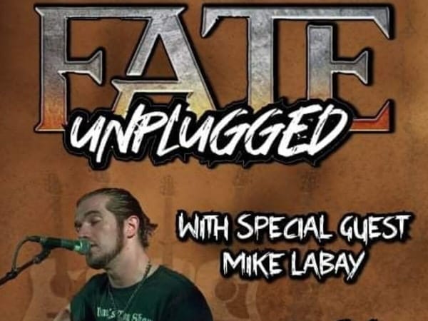 Live Music: Fate Unplugged with Mike Labay