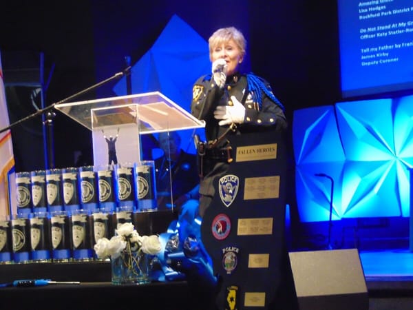 Fallen police officers honored in memorial service