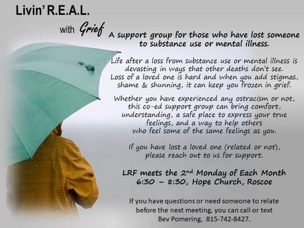 Livin' R.E.A.L. with Grief