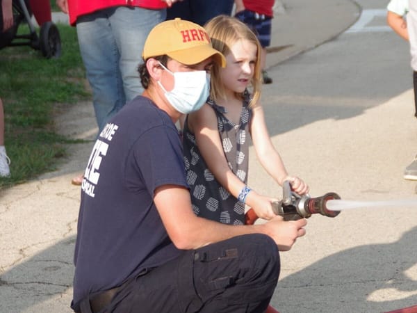 National Night Out in Roscoe, Village board meeting in Rockton