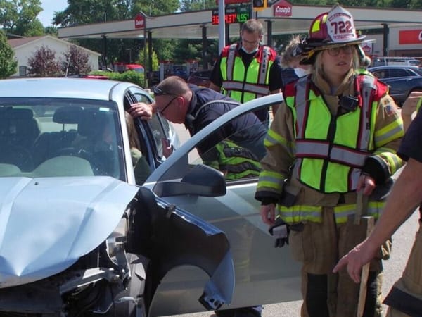 Another injury collision at Hwy 251 and Bridge Street in Roscoe
