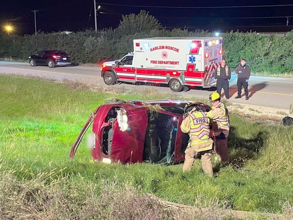 Another rollover at Hwy 251 offramp of Rockton Road