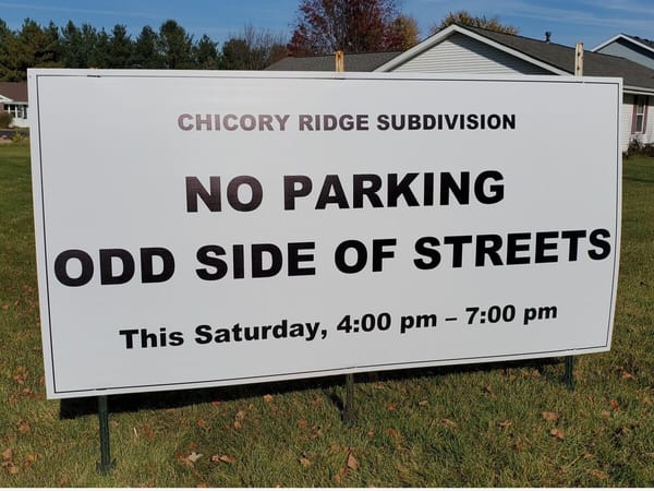 Again, trick-or-treating in Roscoe is Saturday, not Monday