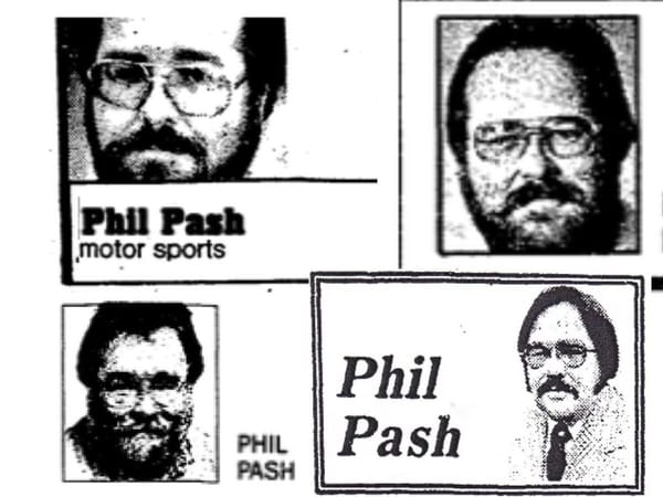 Phil Pash reported on auto racing and the outdoors for the New York Times and other newspapers
