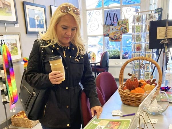 Shoppers find lots of great “stuff” at Vintage Shop Hop