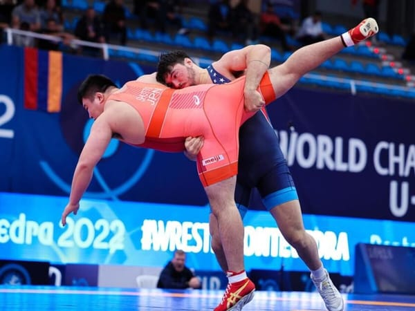 Cassioppi earns bronze at the 2022 UWW World Championship in Spain