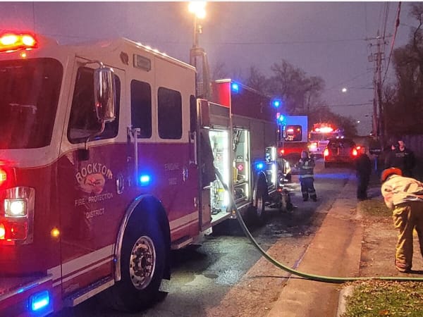 Shed fire in South Beloit was quickly stopped