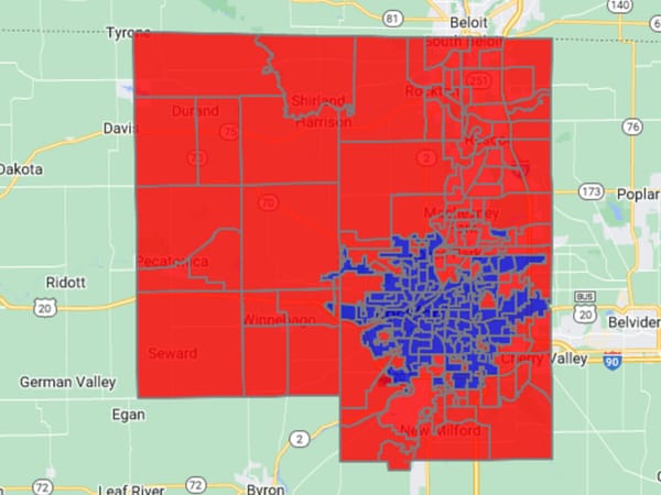 Republicans win in Winnebago County, not necessarily Rockford, not always Illinois