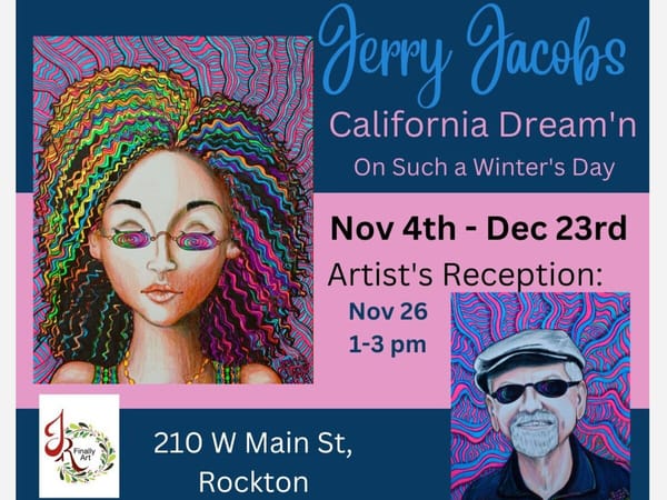 JR Finally Art presents "California Dream'n on Such a Winter's Day: Neon Drawings by Featured Artist Jerry Jacobs"