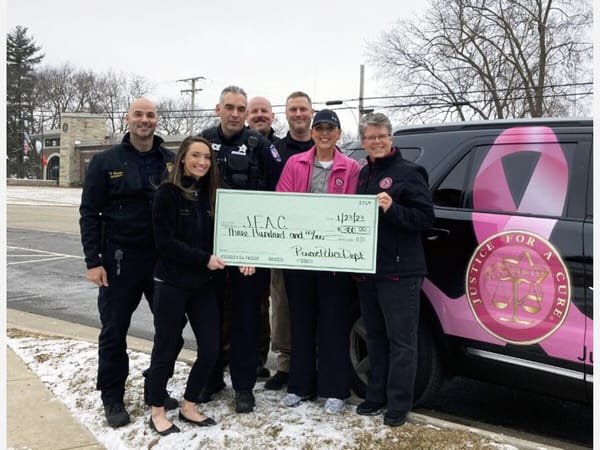 No-shave November: Roscoe Police raise awareness, grow beards for breast cancer awareness