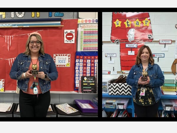Two area educators receive Golden Apples for Excellence in Teaching
