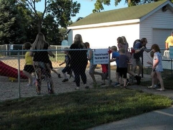 Photos: Grand opening for playground at Roscoe Methodist Church