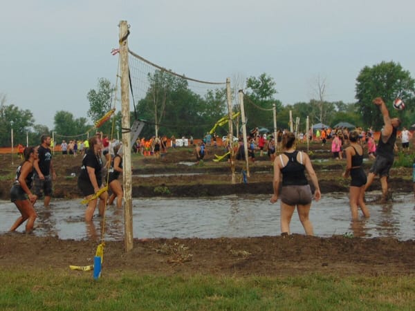 Players get muddy to benefit cleaner environments