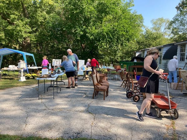 Antique lovers find real treasures at Roscoe Township Historical Society fundraiser