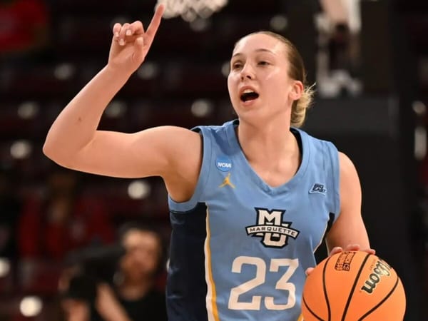 Jordan King and the Marquette Golden Eagles win their season opener