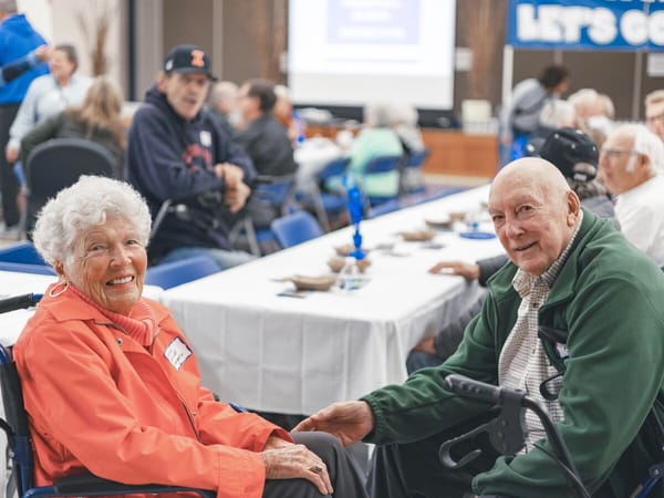 Bleeding Blue event welcomed Prairie Hill teachers and staff past and present