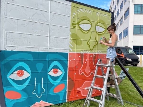 Rockton public artist has completed 14 murals so far