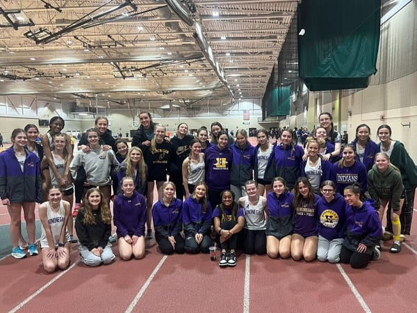 Hononegah’s girls indoor track and field places second at NIC-10 conference meet