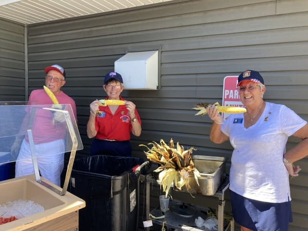 Roscoe VFW hosts annual corn roast