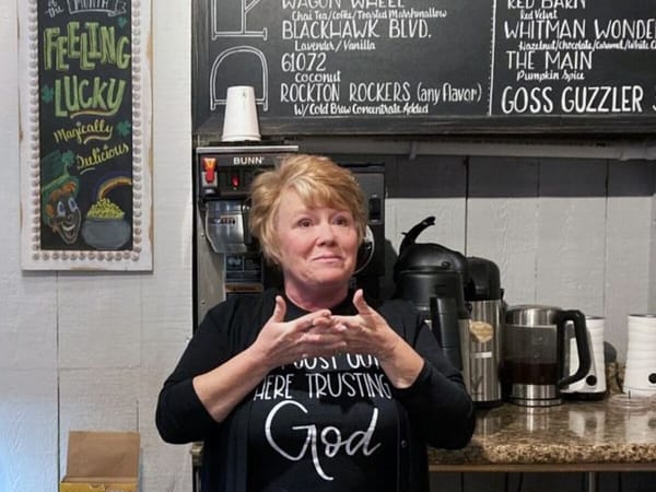elev815 members visit popular coffee shop in Rockton