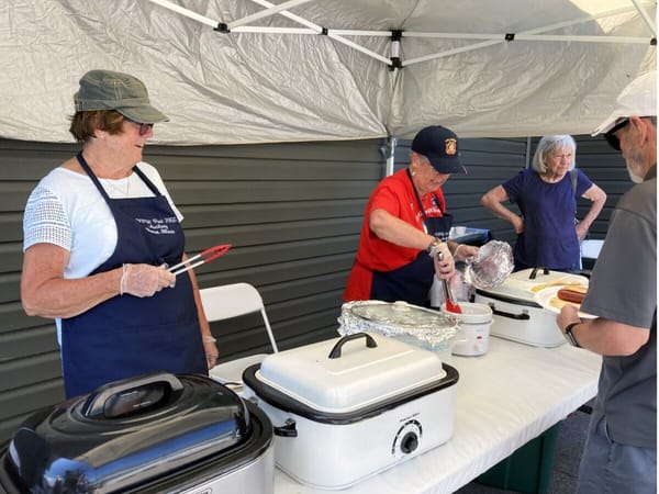 Corn and more corn were on the menu at VFW Post 2955 Corn Boil