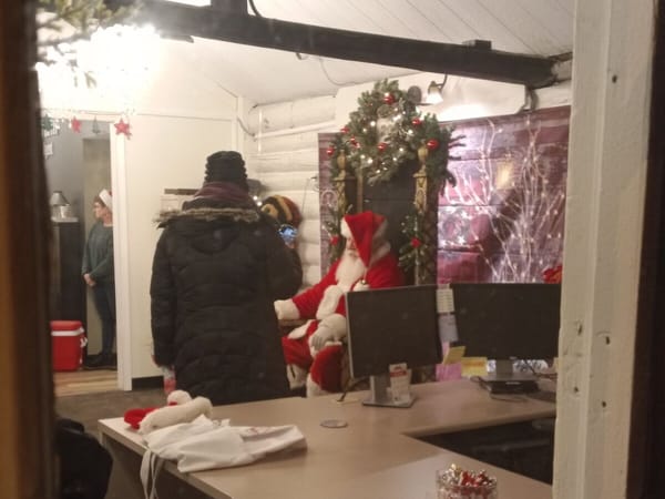 It’s Christmas time in the Village