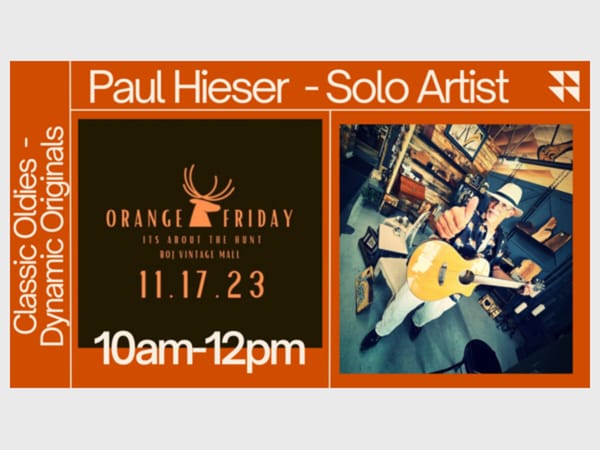 Music Event: Pauley at Best of Janesville Vintage Mall