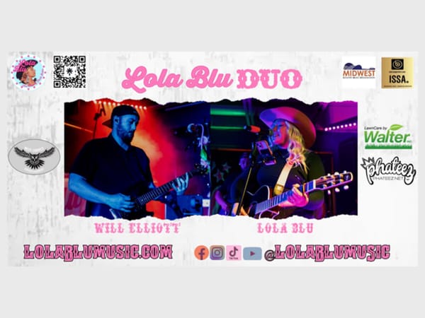 Live Music: Lola Blu Duo