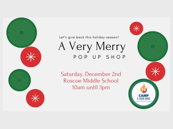 Very Merry Pop Up Shop at Roscoe Middle School