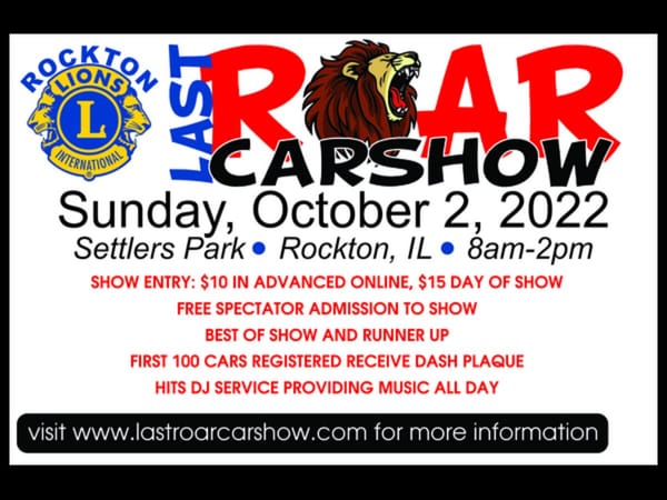Last ROAR Carshow