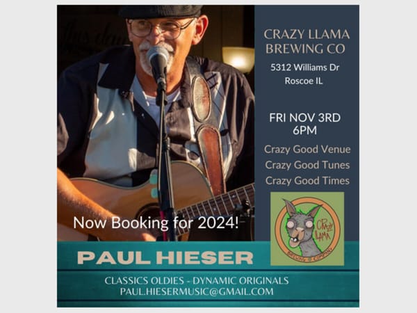 Live Music Event: Paul Hieser