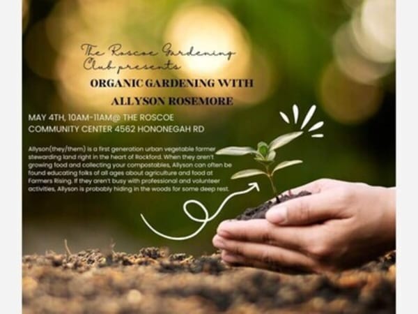 Roscoe Gardening Club: Organic Gardening