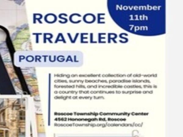 Roscoe Travelers Club Meeting: Portugal