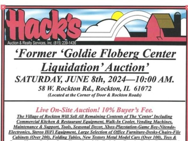 Former Goldie Floberg Center Liquidation Auction