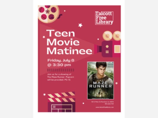 Teen Movie Night - Talcott Library