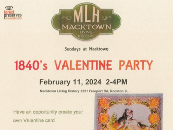 1840s Valentines Day at Macktown