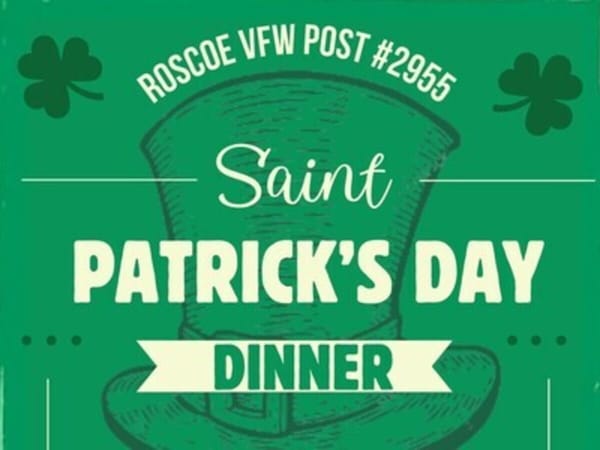 St. Patrick's Day Dinner - Roscoe VFW