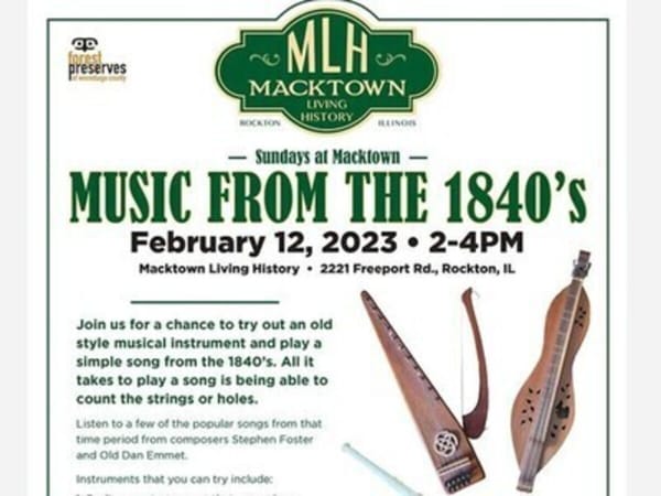 Music from the 1840s at Macktown Living History