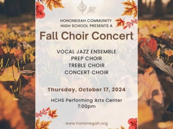 Hononegah Fall Choir Concert